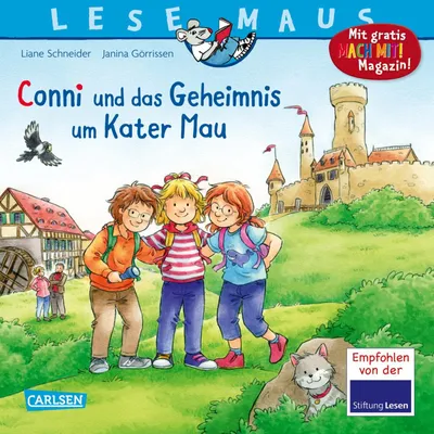 Produktbild von LESEMAUS 16: Conni und das Geheimnis um Kater Mau