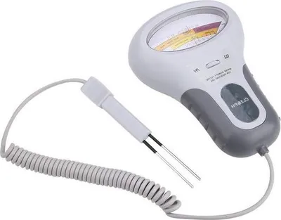 Zdjęcie produktu dla Cyfrowy miernik pH z wyświetlaczem LCD, precyzyjny miernik do akwariów i basenów, pióro testowe pH - PC-102B z testem pH w HTML - .