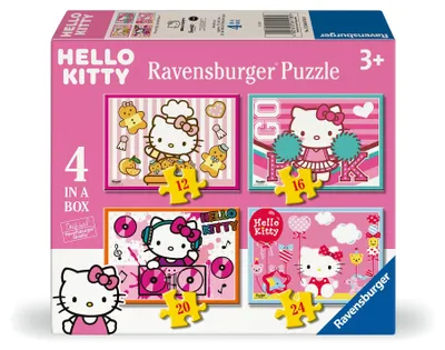 Produktbild von Ravensburger Hello Kitty 4 Puzzle In Einer Box    One Size