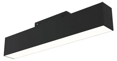 Immagine prodotto di Lampada Per Binario Moderno Alluminio Nero Luce Calda 12W