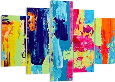 Produktbild von Bild auf Leinwand - Leinwandbild - Abstraktion Design Grafik - 150x100cm - Wand Bild - Wanddeko - Leinwanddruck - Bilder - Kunstdruck - Wanddekoration - Leinwand bilder - Wandkunst - EA150x100-3131