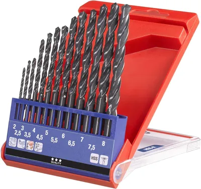 Zdjęcie produktu dla Wiertło kręte HSS Kass 2-8 13 szt