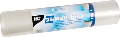 Image de PapStar 12128 Sacs poubelle - 120 litres, 25 pièces