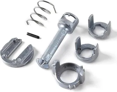 Image de Kit de réparation de serrure de porte Kit de réparation de cylindre - pièces de rechange pour E46 Série 3 1998-2005 - voiture - gauche et droite.