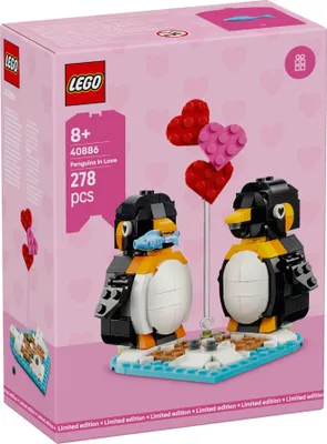 Image de LEGO® 40886 : Pingouins amoureux
