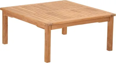 Produktbild von Teako Design Couchtisch Teakholz Massiv Wetterfest 100x100cm