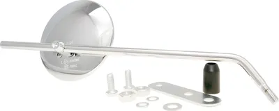 Image de Rétroviseur gauche / droite M10 chromé réglable pour Vespa