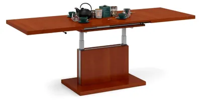 Produktbild von Aston Ausziehbarer Couchtisch höhenverstellbar 120/200 cm in Kirschbaum