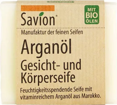 Image de Savon visage et corps - Huile d'argan 80g