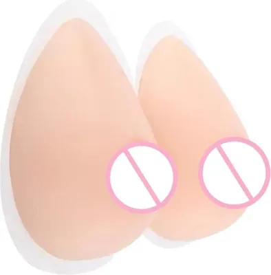 Obrázek produktu pro Silikonové prsní formy, realistický pocit, všestranné použití, béžová prsa-a, XL-1000 g-b