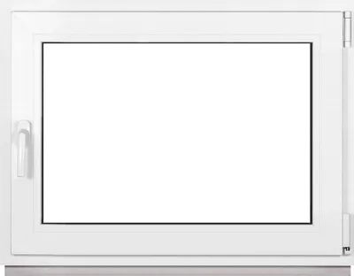 Obrázek produktu pro Framex sklepní okno PVC okno bílé Šířka x výška 100 x 70 cm (1000 x 700 mm) dvojité (32 mm) otočné/sklopné DIN pravé - Premium - Všechny velikosti