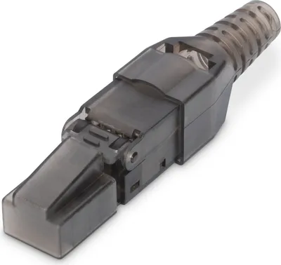 Produktbild von DIGITUS RJ45-Stecker Cat6a für Feldanwendungen ungeschirmt