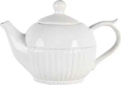 Immagine prodotto di Teiera Clayre & Eef 750 ml bianco dolomite
