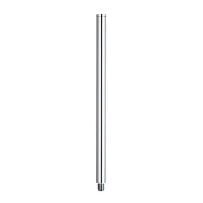 Produktbild von Toiletgreep aus Chrom-Metall, elegante Ersatz-Toiletgreep, geeignet für verschiedene Toiletten, mit M12 Außendraht, ca. 280 mm lang