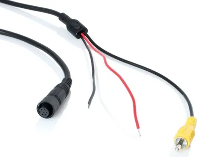 Produktbild von Caratec Safety Kameraleitung, 20 m Mini-Schraubstecker auf Cinch-Stecker