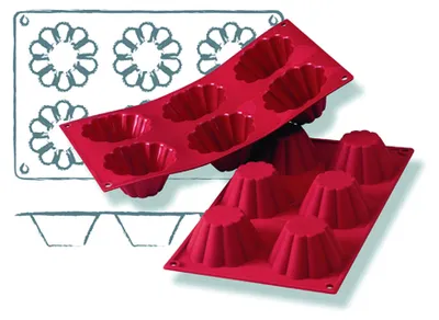 Zdjęcie produktu dla Formy do pieczenia brioche, średnica: 79 mm, wysokość: 37 mm