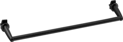 Image de Porte-serviettes pour radiateur 46cm, droit, noir mat