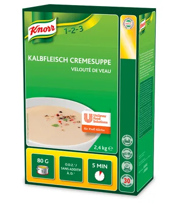 Produktbild von Knorr Kalbfleisch Cremesuppe