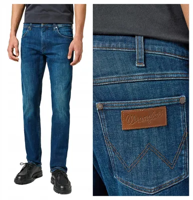 Produktbild von Wrangler | GREENSBORO W30 L34 Herren-Jeans mit geradem Schnitt