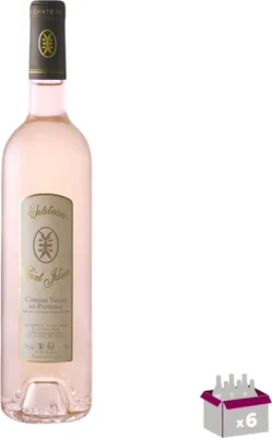 Produktbild von Lot de 6 Château Saint-Julien Rosé 2024 Ð 13¡ - 6x75cL