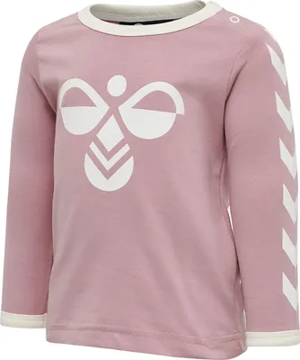 Produktbild von hummel hmlFLIPPER T-SHIRT L/S - WOODROSE - 92