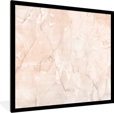 Produktbild von MuchoWow® Gerahmtes Poster Marmor - Luxus - Rosegold 40x40 cm - Poster mit Schwarzem Bilderrahmen Wandposter Rahmen Foto Bilder - Mit Rahmen - Wanddekoration Schlafzimmer