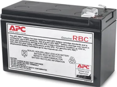 Zdjęcie produktu dla APC APCRBC114, Ołowiany (VRLA), 12 V, 1 szt., Czarny, 60 VAh, 5 lat(a)