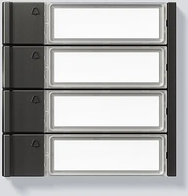 Produktbild von Siedle Ruftaste TM 700-4-0 DG dunkelgrau-glimmer (210011977-00)
