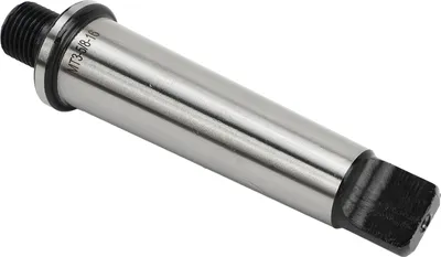 Image de Mandrin de taraudage en acier au manganèse, adaptateur à cône Morse MT3, tige 3MT, filetage 5/8 pouces, longueur 16 mm pour fraiseuse