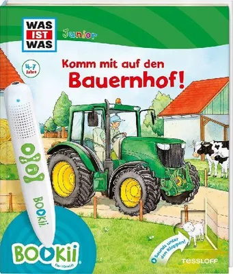 Produktbild von BOOKii® WAS IST WAS Junior Komm mit auf den Bauernhof!