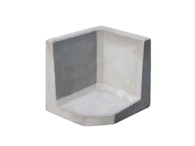 Produktbild von Diephaus L-Stein - ECKE GRAU 50/40/40/7 CM