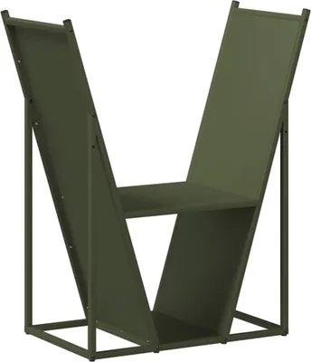 Obrázok produktu pre Regál na krbové drevo, 69,5x35x81 cm, za studena lisovaná oceľ