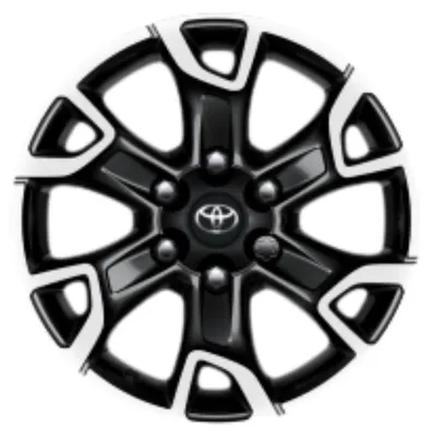 Obrázok produktu pre TOYOTA Hilux Čierne leštené hliníkové koleso 18 PW457-0K001-MB OE