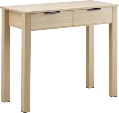 Obrázek produktu pro SucceBuy Malý psací stůl se zásuvkou, dřevěné provedení, 870 x 395 mm