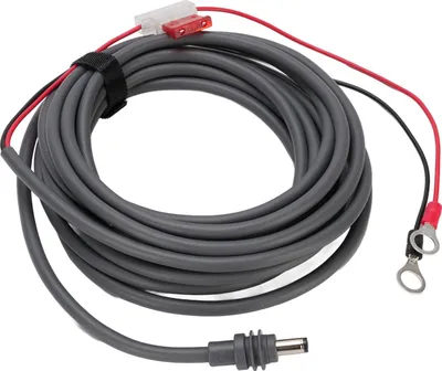 Zdjęcie produktu dla Kabel zasilający do satelity do samodzielnego montażu, okablowanie 18AWG, przedłużacz z uchwytem bezpiecznika samochodowego (ATC/ATO), wtyczka DC, 5 m / 16,4 stopy