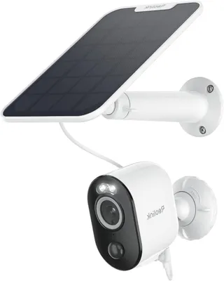 Produktbild von Überwachungskamera, kabellose Außenkamera mit Nachtsichtfunktion, Sicherheitskamera – 5MP HD-Auflösung