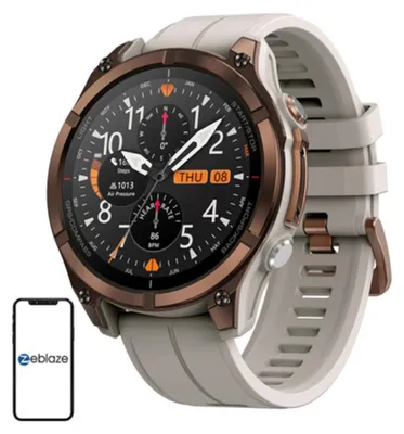 Produktbild von Zeblaze Stratos 4 Pro Smartwatch Silber Silber One Size
