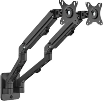 Imagen del producto de Gembird MA-WA1-02: Brazo de montaje ajustable para pantallas de pared, compatible con pantallas de 17 a 27 pulgadas, con capacidad de carga de hasta 7 kg