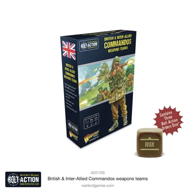 Produktbild von Bolt Action British & Inter-Allied Commandos Weapons Teams