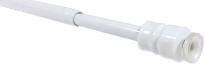 Produktbild von Klemmstange FLEX - ausdrehbare Gardinenstange - weiß Länge 60 - 90 cm