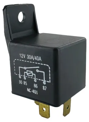 Zdjęcie produktu dla Relay zapłonowe Motoforce, 4 piny, 12 V, 30-40 A, do skuterów Yamaha Aerox 50 Cat, produkowanych od roku 2003