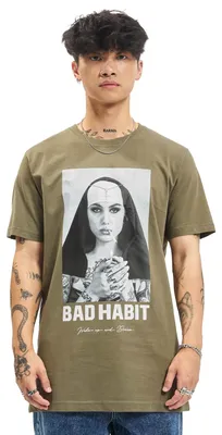 Produktbild von Mister Tee - "Bad Habit" T-Shirt für Herren TN1815 (XS) (Oliv)