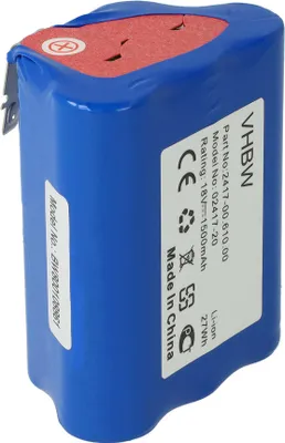 Produktbild von vhbw Akku kompatibel mit Gardena Turbotrimmer AccuCut 2417 Rasenmäher Grasschere, Strauchschere Heckenschere Gartengeräte (1500mAh 18V Li-Ion)
