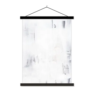 Produktbild von MuchoWow® Textilposter Acrylfarbe - Entwurf 40x53 cm mit schwarzem Rahmen - Abbildung