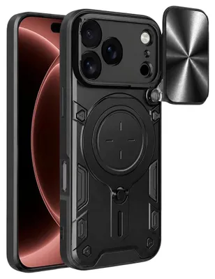 Obrázok produktu pre Techsuit - Kryt CamGuard Pro pre iPhone 18 Pro Max / iPhone 17 Pro Max - čierna farba