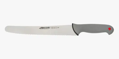 Gebäckmesser, Tortenmesser, 250 mm, Edelstahl, schwarz