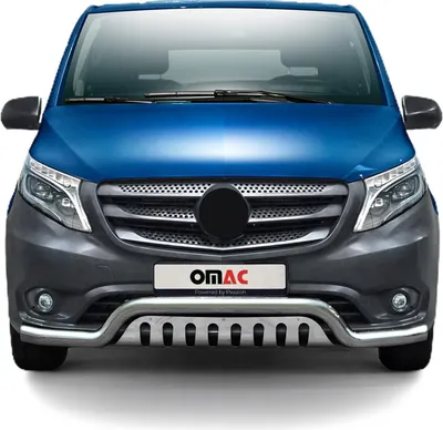 Immagine prodotto di Bull bar in acciaio inox per Mercedes Vito W447 2014-2025 ABE