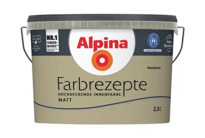Produktbild von Alpina Farbrezepte Wanderlust matt 2,5 Liter