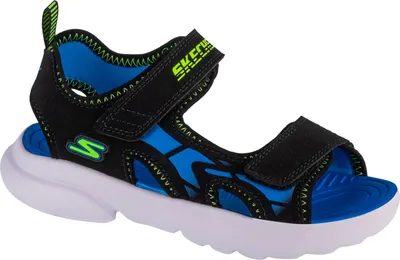 Produktbild von Skechers Razor-Splash - Aqua Buddies 406513L-BBLM, Sandalen, für Jungen, Schwarz, Größe: 28