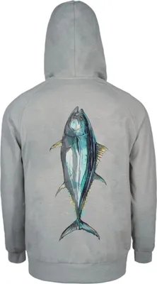 Produktbild von BKK Hoodie-Tuna-Grey - Angelpullover, Größe:M